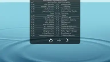 Captura de tela de Basketball Livescore Widget 6
