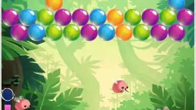 Captura de tela de Angry Birds POP Bubble Shooter 7