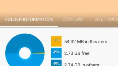 Captura de tela de Solid Explorer File Manager 1