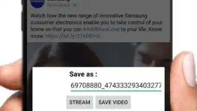 Captura de tela de Easy Download Video For Facebok 3