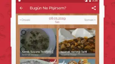 Captura de tela de Nefis Yemek Tarifleri 3