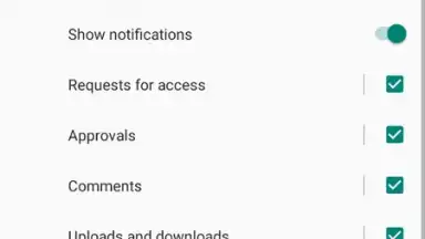 Captura de tela de Google Drive 3