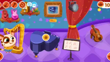 Captura de tela de Bubbu School 7