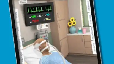 Captura de tela de Full Code Medical Simulation 1