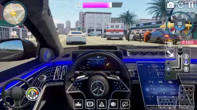 Captura de tela de Car Driving School Sim 2023 2