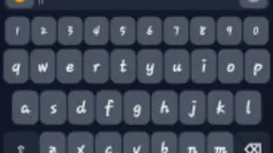 Captura de tela de Auto Reply Keyboard 1