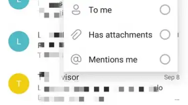 Captura de tela de Microsoft Outlook 9
