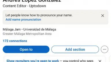 Captura de tela de LinkedIn 5