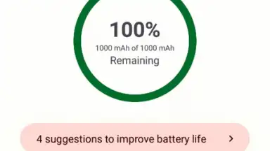 Captura de tela de Battery Guru 1