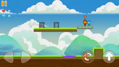 Captura de tela de Fire Kid And Water Kid - Forever Love 5