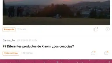 Captura de tela de Xiaomi Community 10