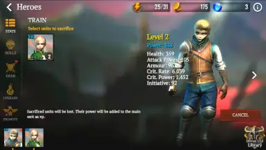 Captura de tela de Heroes Forge 6