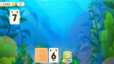 Captura de tela de Undersea Solitaire Tripeaks 10