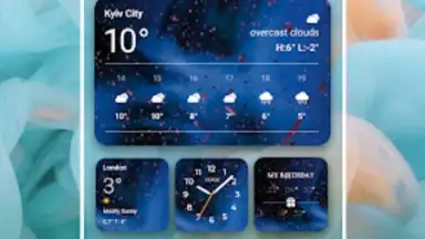 Captura de tela de Color Widgets 6