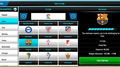 Captura de tela de Soccer Manager 2021 6