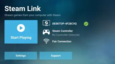Captura de tela de Steam Link 1