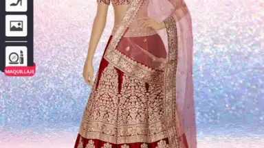 Captura de tela de Indian Fashion Dressup Stylist 10