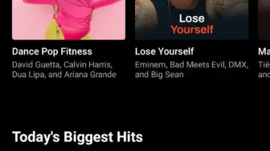 Captura de tela de YouTube Music 14