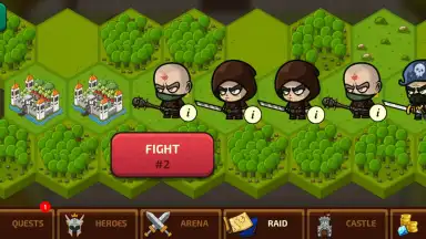 Captura de tela de Raid Heroes: Sword and Magic 5