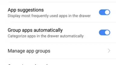 Captura de tela de POCO Launcher 10