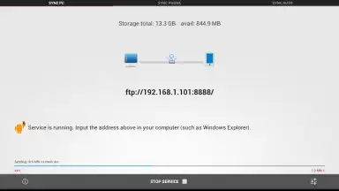 Captura de tela de Software Data Cable 16