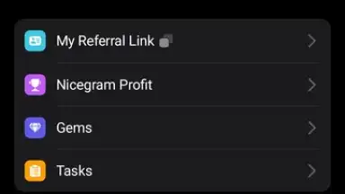 Captura de tela de Nicegram: Web3 for Telegram X 12