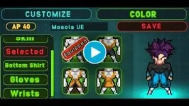 Captura de tela de Super Warrior Adventure 1