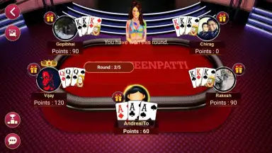 Captura de tela de Teen Patti Octro 8