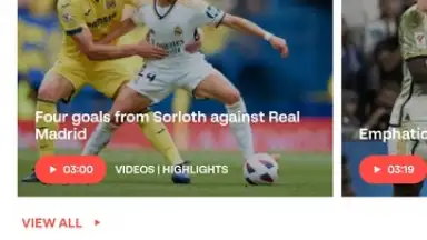 Captura de tela de LALIGA Official App 14