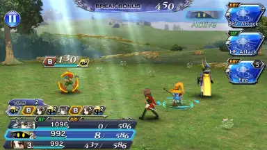 Captura de tela de DISSIDIA FINAL FANTASY OPERA OMNIA 11