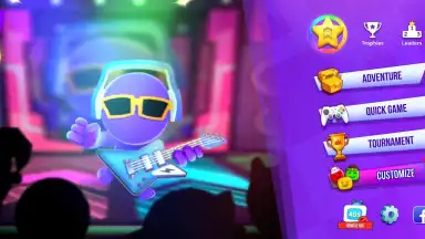 Captura de tela de Stickman Party 16