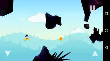 Captura de tela de Fly Goku: Super adventurer 3