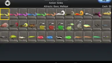 Captura de tela de i Fishing 3 Lite 1