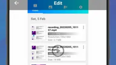 Captura de tela de TG Recorder - Screen Recording 4