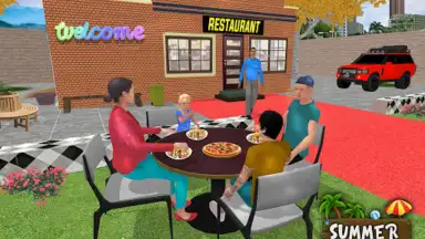 Captura de tela de Virtual Family Summer Vacation 12