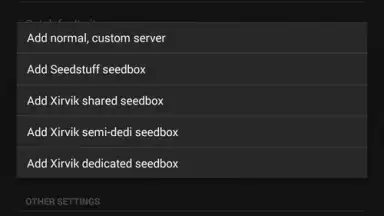 Captura de tela de Transdroid 3