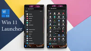 Captura de tela de Win 11 Launcher 4