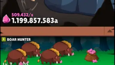 Captura de tela de Hero Hero Clicker 4