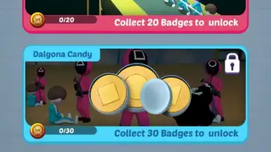 Captura de tela de Pink Game: Squid, Fish Game 8