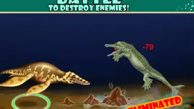 Captura de tela de Jurassic Sea 2