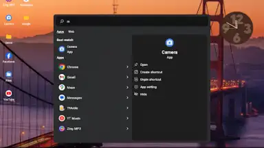 Captura de tela de Win 11 Launcher 11