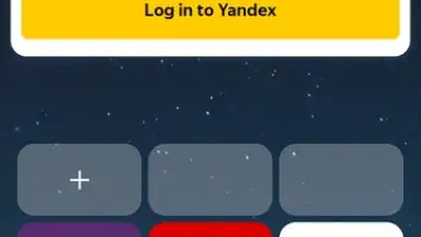 Captura de tela de Yandex Browser 5