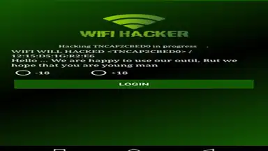 Captura de tela de Wifi Hacker 1