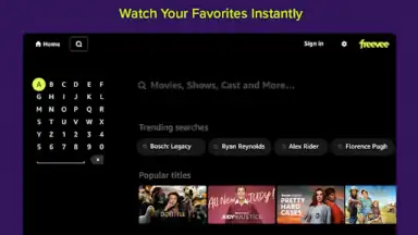 Captura de tela de Amazon Freevee (Android TV) 2