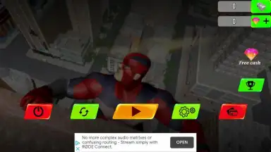 Captura de tela de Miami Rope Hero 8