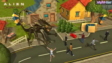 Captura de tela de Alien Simulator 1