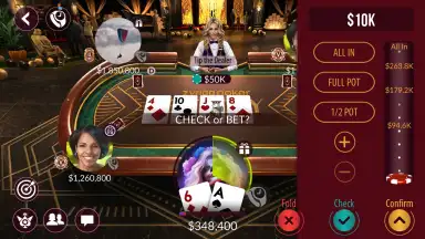 Captura de tela de Zynga Poker 6