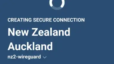 Captura de tela de Mullvad VPN 3