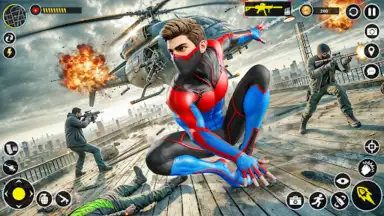 Captura de tela de Spider Hero City Rescue 5