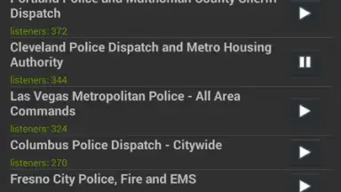 Captura de tela de Police Scanner X 4